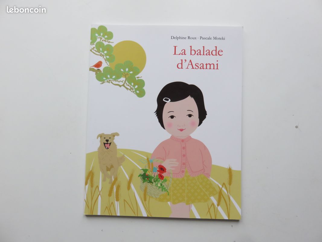 Album 2 à 5 ans : La balade d'Asami (Delphine Roux & Pascale Moteki ,L'école des Loisirs) (image 1)