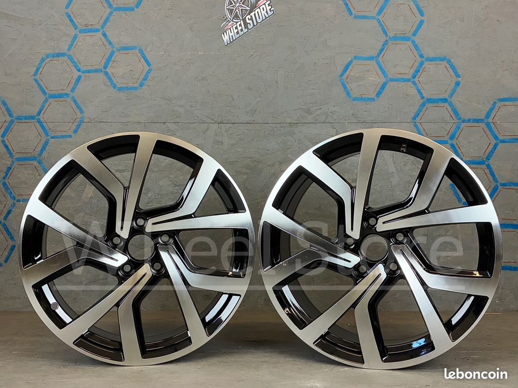 Pack Jantes 18” Style VW ClubSport – Golf 5 6 7 8 Passat Tiguan T-Roc Scirocco Audi A3 etc (image 3)