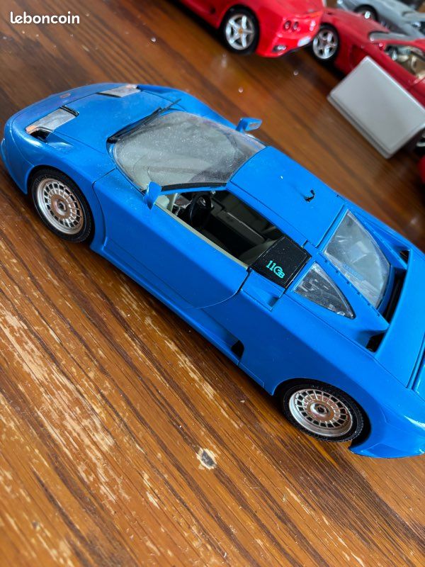 Norev 1/43 Bugatti EB110 Bleu - Modèle De Développement 1991 (occasion)