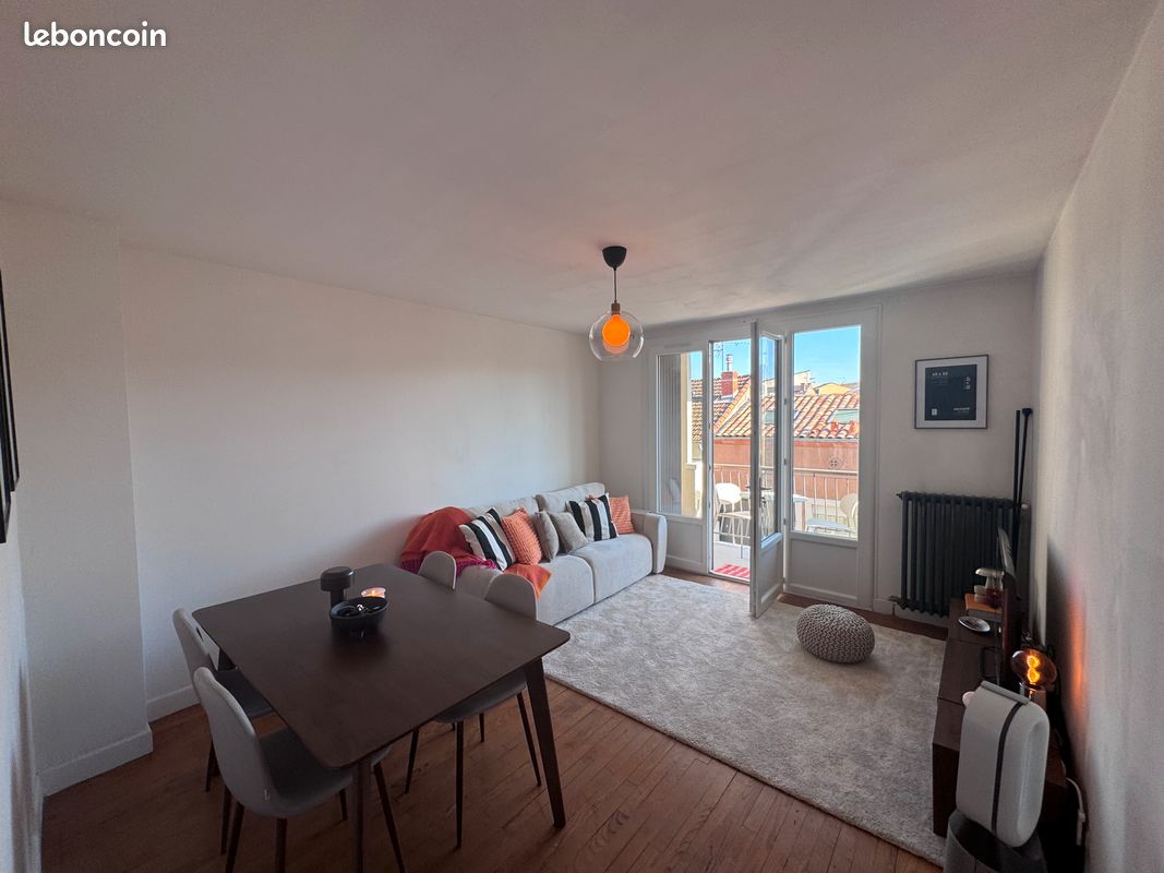 T2 45 m²-Toulouse 31400 ST AGNE-Parking-Cave-Résidence sécurisée-Non meublé (image 1)