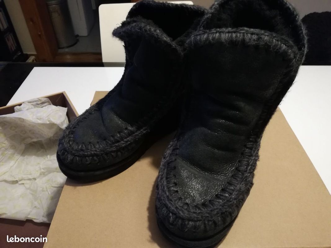 Bottines & low boots compens?es Mou 36 (image 3)