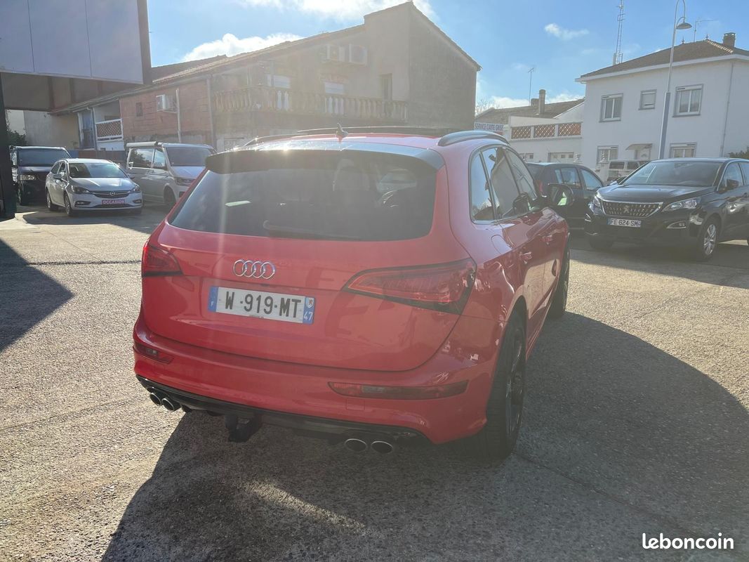 AUDI SQ5 V6 3.0 BiTDI 313 Quattro Tiptronic 8*audi exclusive full *rouge *ETAT EXCEPTIONNEL (image 5)