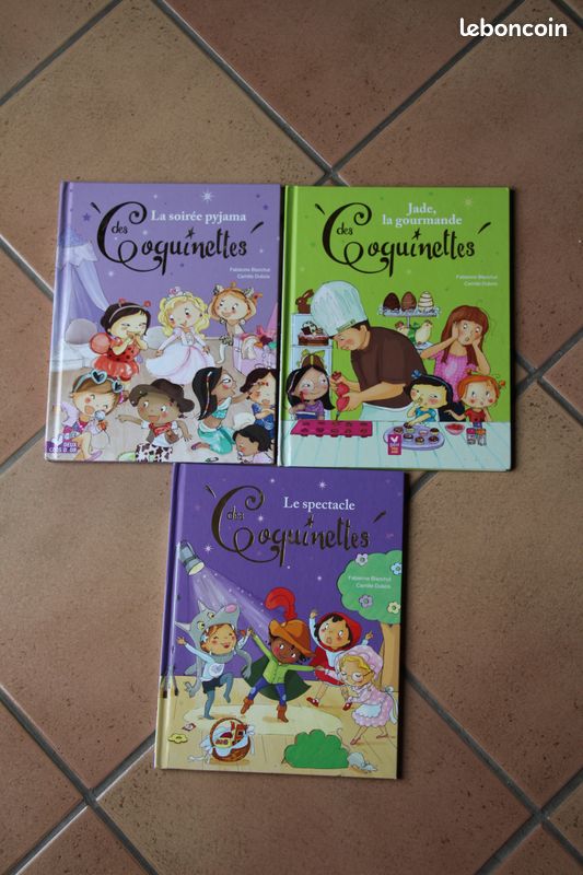 Lot livre enfant " les coquinettes " en lot ou à l'unité (image 1)