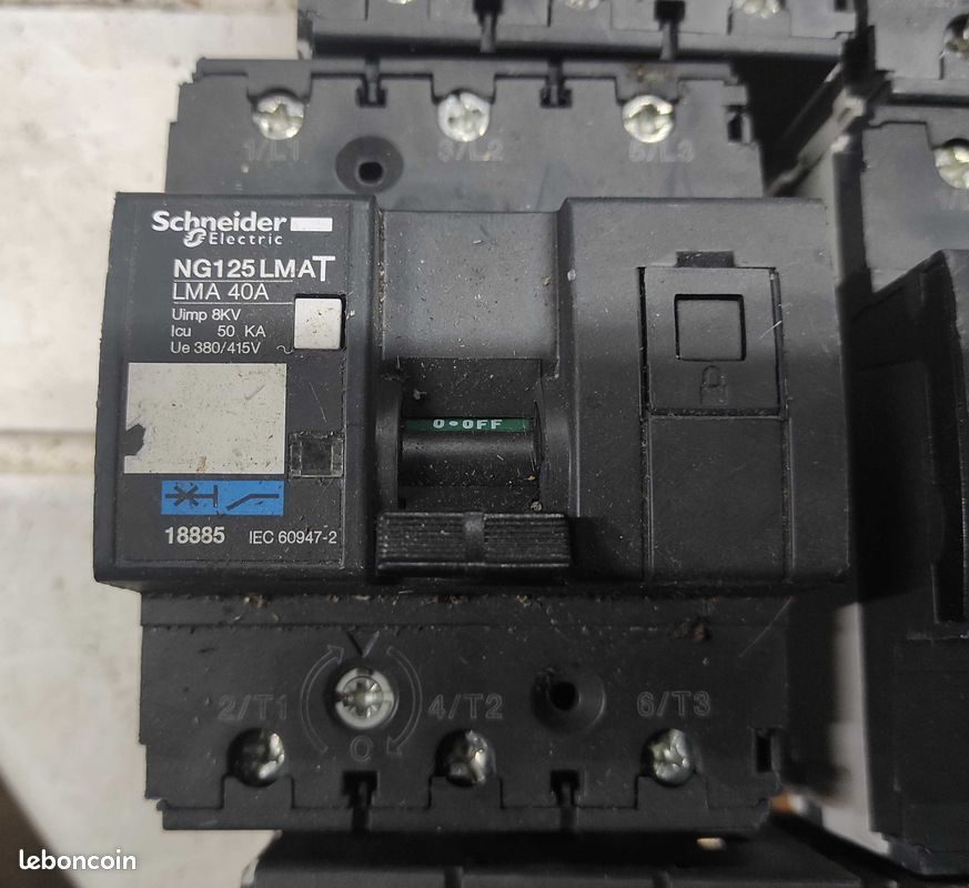 Disjoncteur moteur schneider NG125LMA (image 1)