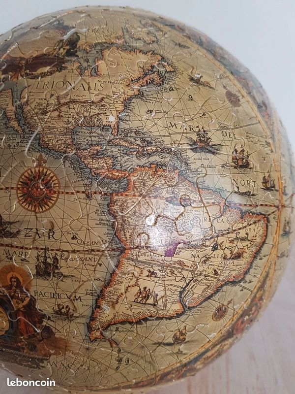Puzzle ball Mappemonde historique 540 pièces de Ravensburger (image 17)