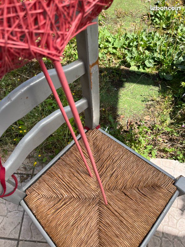 Flamant Rose Décoratif en Fil / Rotin Tressé – Déco Jardin & Intérieur (Style Tropical / Boho) (image 3)