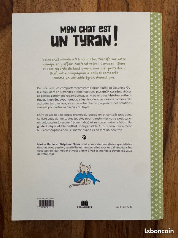 Livre : Mon chat est un tyran (image 2)
