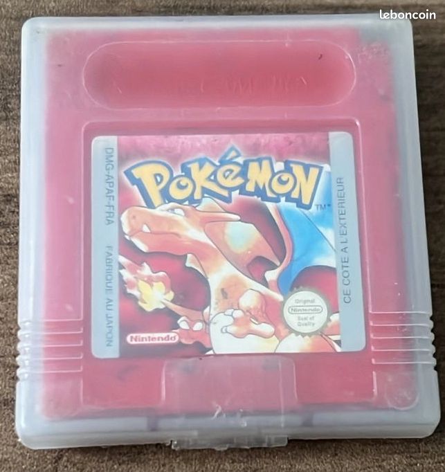 Pokémon Version Rouge (Game Boy) - Français - Comme Neuf - Dracaufeu