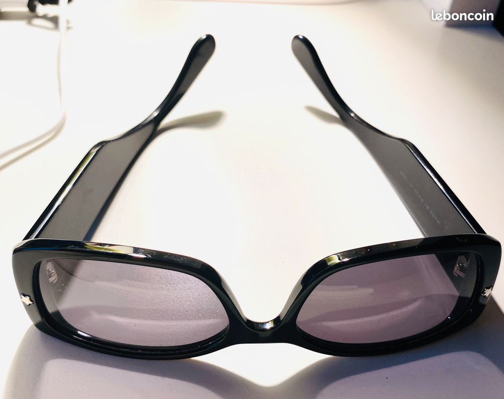 Lunettes de soleil noires Marc Jacobs (image 1)