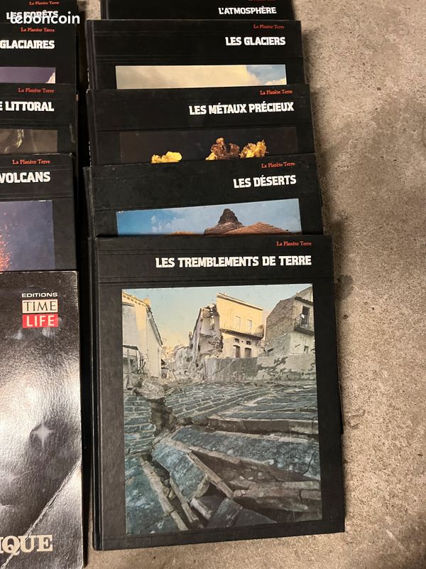 Lot de livres La Planète Terre, Éditions Time-Life, avec Atlas géopolitique (image 7)