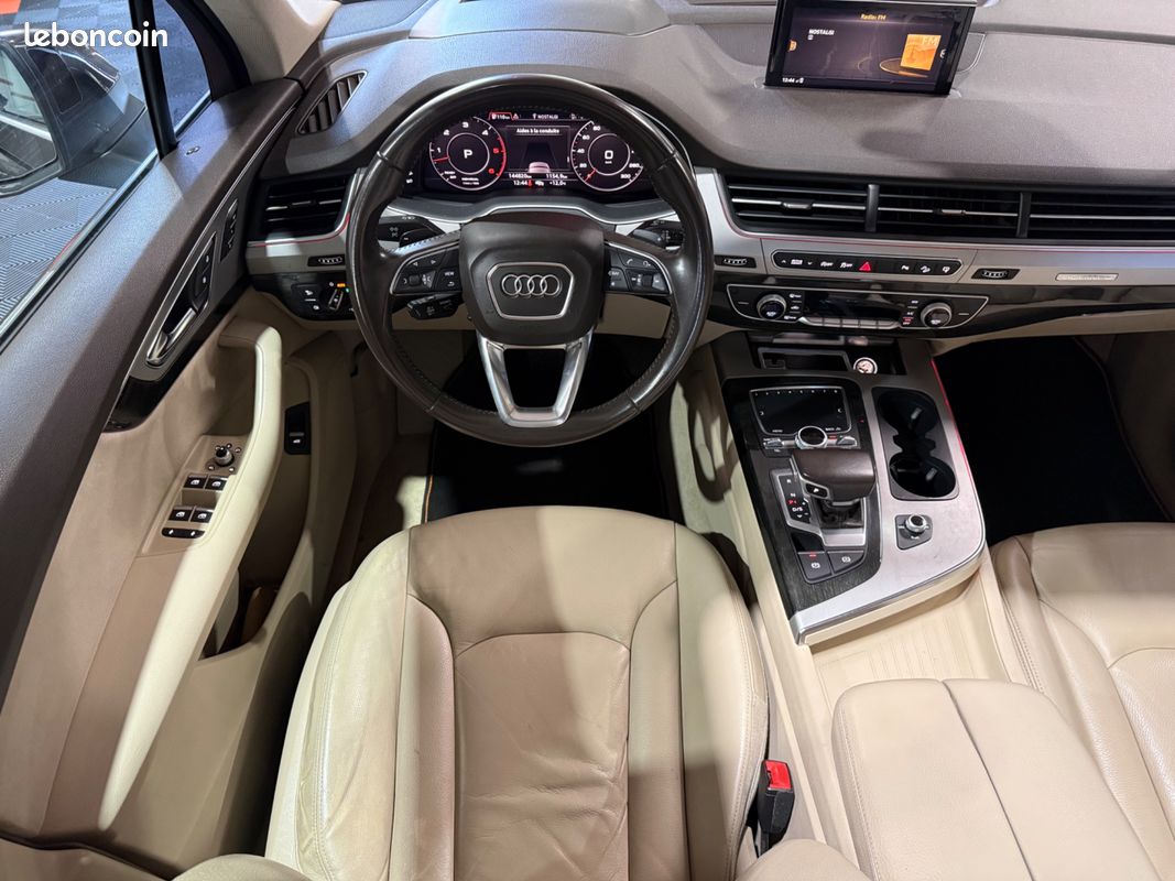 Audi q7 3.0 tdi 272 ch s-line quattro tiptronic /entretiens constructeur / 7 places (image 10)