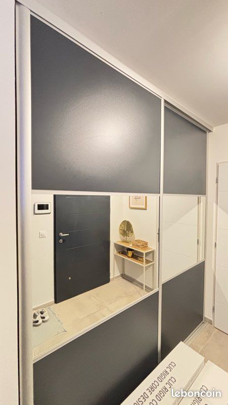 Portes placard avec miroir (image 1)