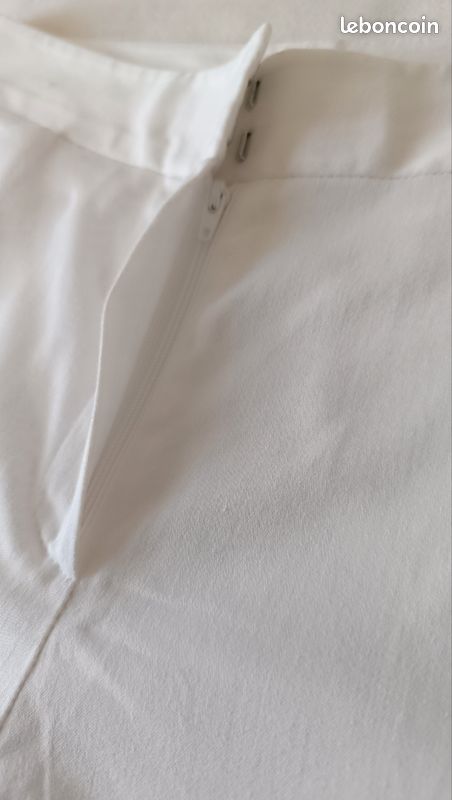 Bermuda blanc 1 2 3 taille 40 (image 7)