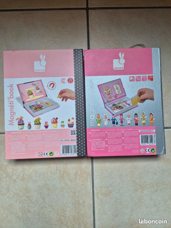 Lot de 8 jeux magnétiques / puzzle assemblage mémo créatif enfant fille garçon bébé jouet (image 8)