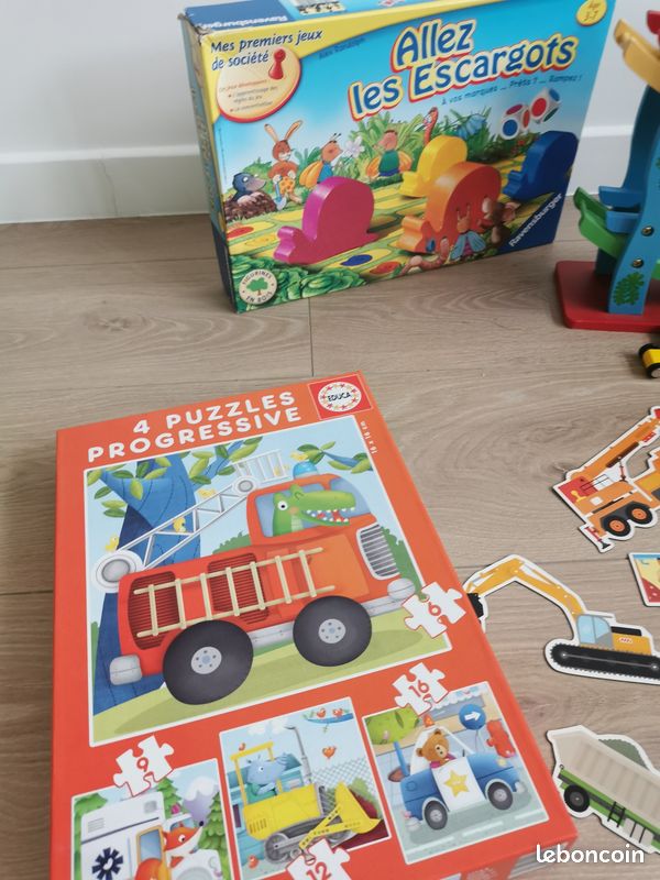 Lot jeu, livre magnétique, jouet en bois enfant (image 5)