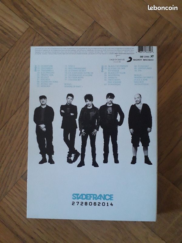 Coffret dvd Indochine au stade de France (image 3)