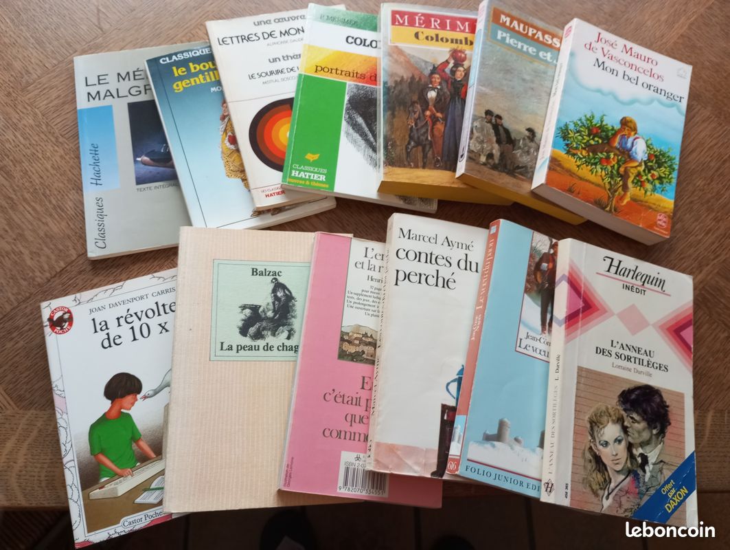 Petits classiques - Folios - Livres des années 90 (G) (image 1)
