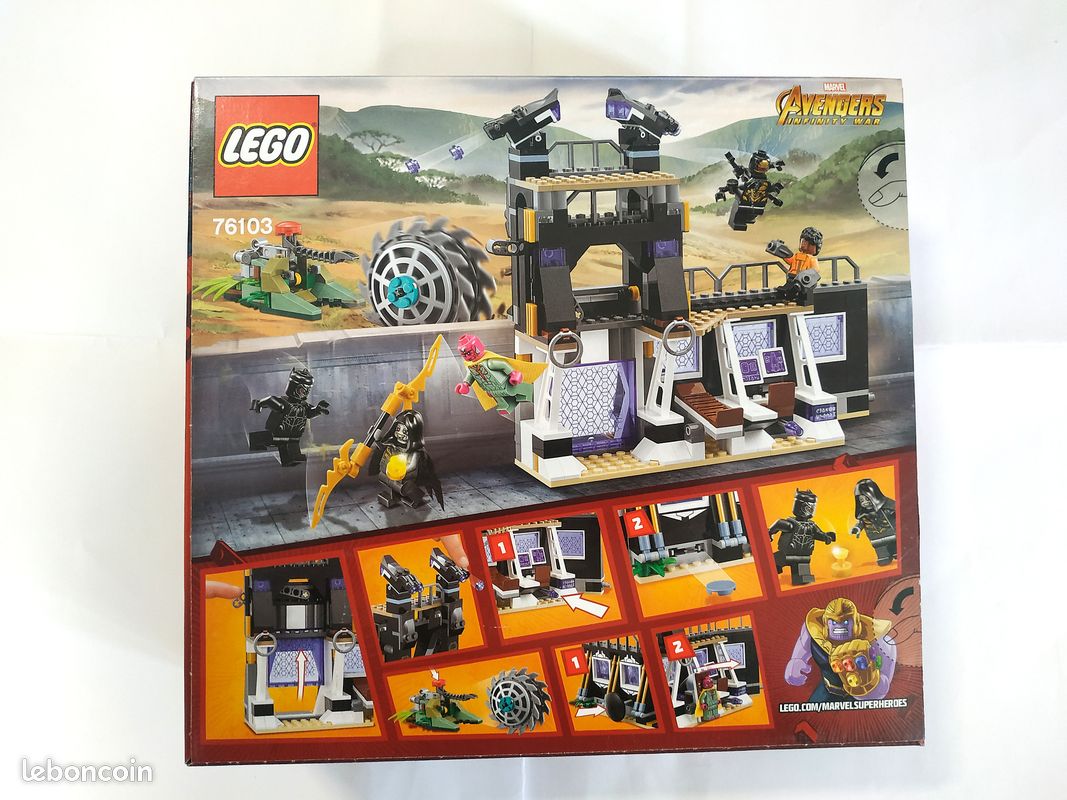 LEGO 76103 Marvel Super Heroes : Corvus Glaive Thresher Attack NEUF (boîte scellée) (image 6)