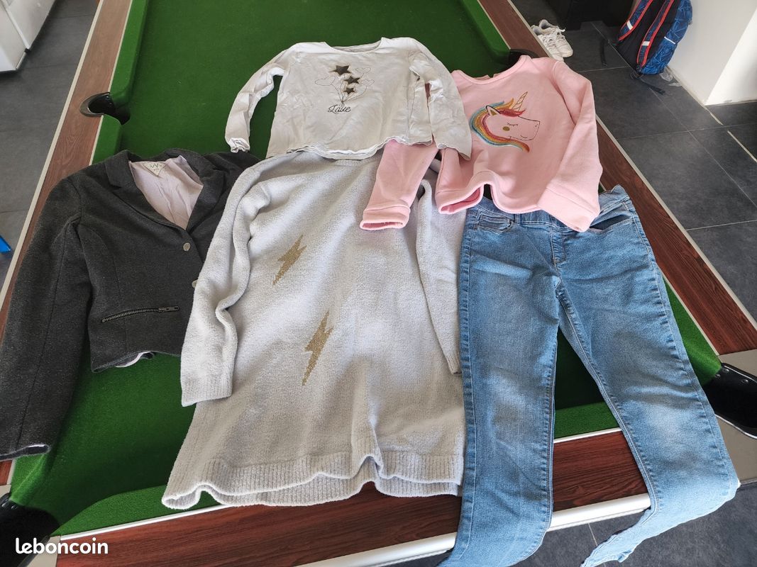 Lot vêtements filles 12 ans (image 1)
