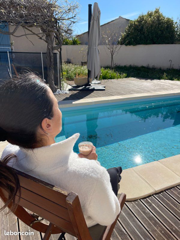Maisonnette T2 avec jardin jacuzzi et piscine (image 9)