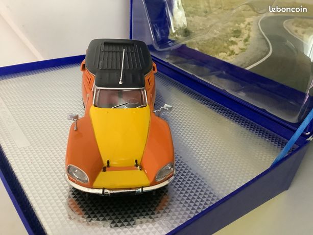 Miniature Citroën DS Mille Pattes NOREV 1/43, Orange, Pour Altaya