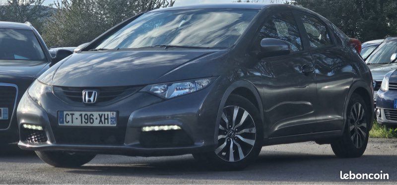 Belle Honda Civic IX 1.6l i-Dtec 16v 120 Cv Élégance Du 05/13 (image 1)