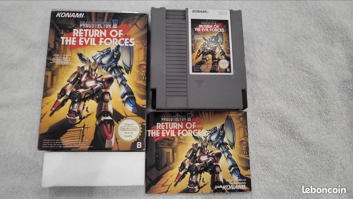 PROBOTECTOR 2 : Return of the evil forces - Jeu original Nintendo NES - occasion - complet - Jeux vidéo PROBOTECTOR 2 : Return of the evil forces - Jeu original Nintendo NES - occasion - complet - Jeux vidéo