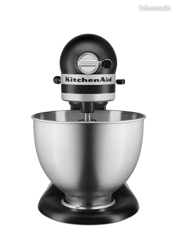 ROBOT PÂTISSIER À TÊTE INCLINABLE 4,3L - CLASSIC - Noir réglisse NEUF (image 2)