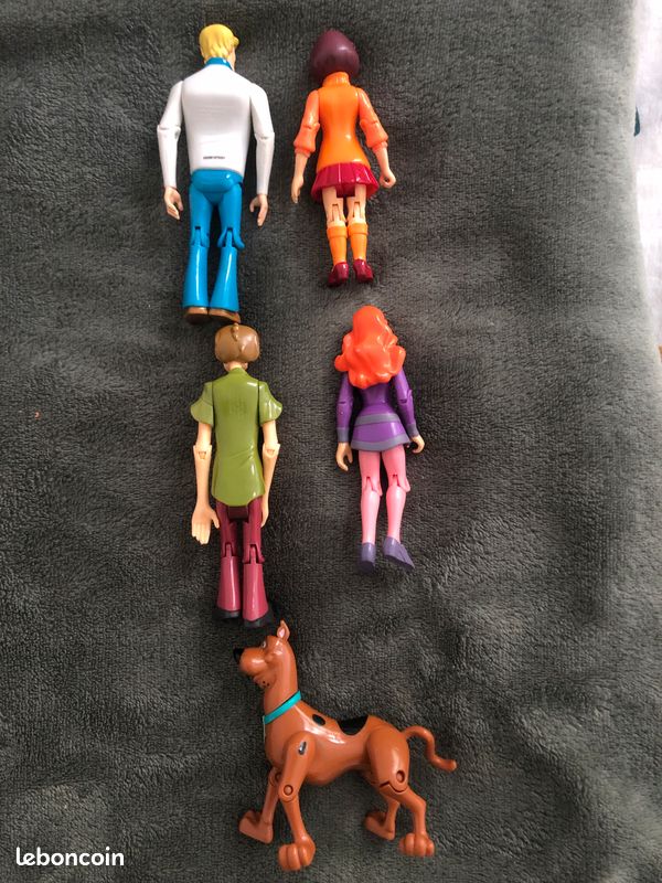 Deux Figurines Scooby-Doo Pour Enfants - Jouet Générique De Collection
