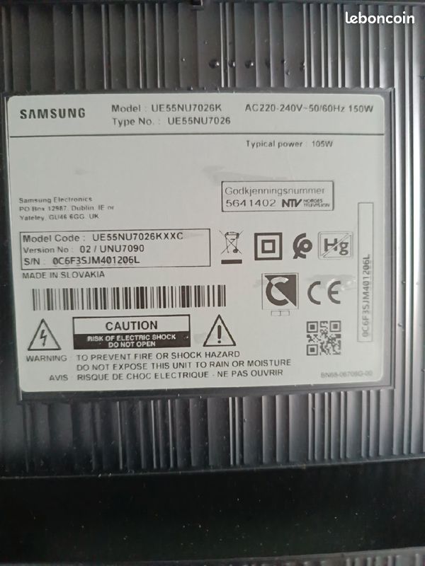 Haut parleur TV Samsung (image 1)