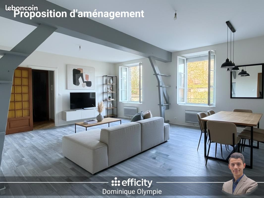 Appartement 2 pièces 65 m² · à Saint-Brieuc · 65 m² · 136 500 €