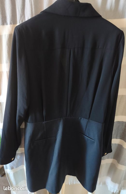 Veste bleu marine Claudie Pierlot (image 6)