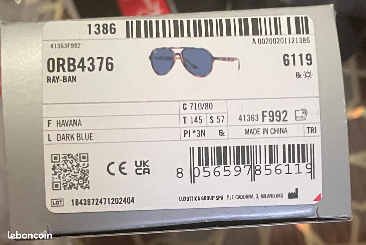 Lunettes de Soleil RayBan (image 3)