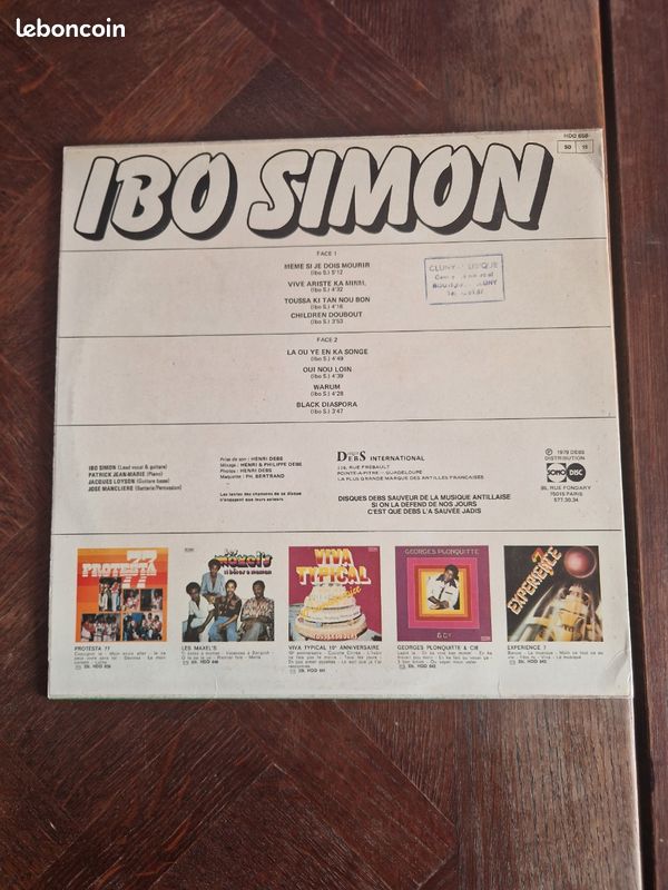 Lot de 2 vinyles IBO SIMON (image 5)