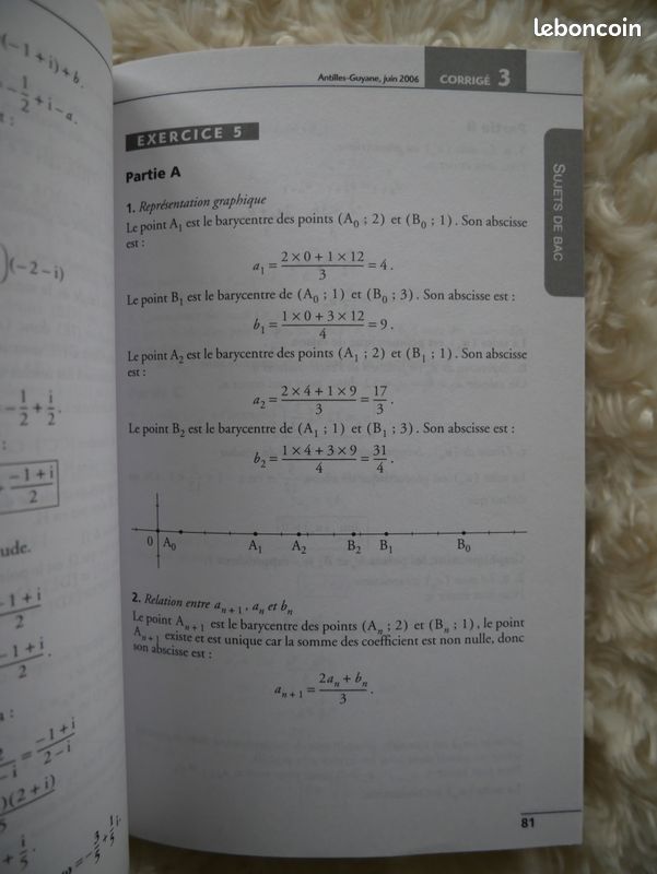 Lot 4 Annales Bac Scientifique - Maths Physique Chimie (image 7)