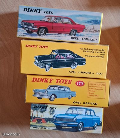 Voiture Miniature 1/19 Opel Admipal Vintage Gama A-44 no Burago Corgi Majorette