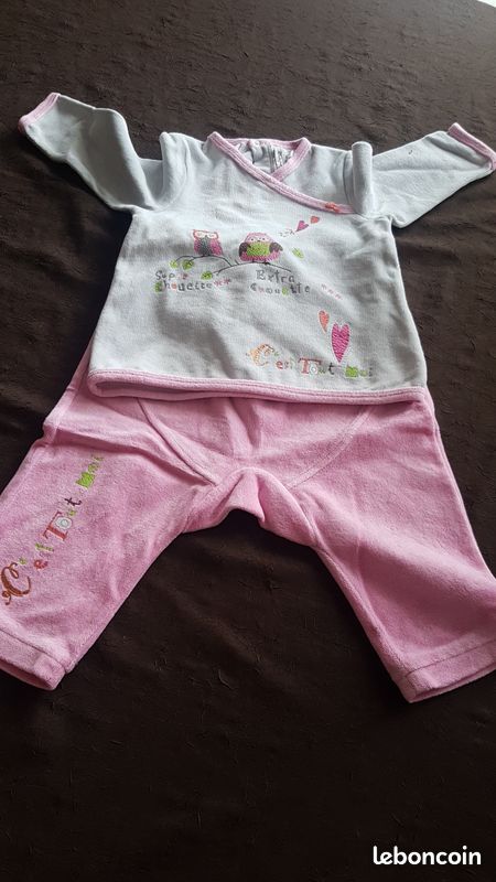 Pyjama fille 18 mois (image 2)