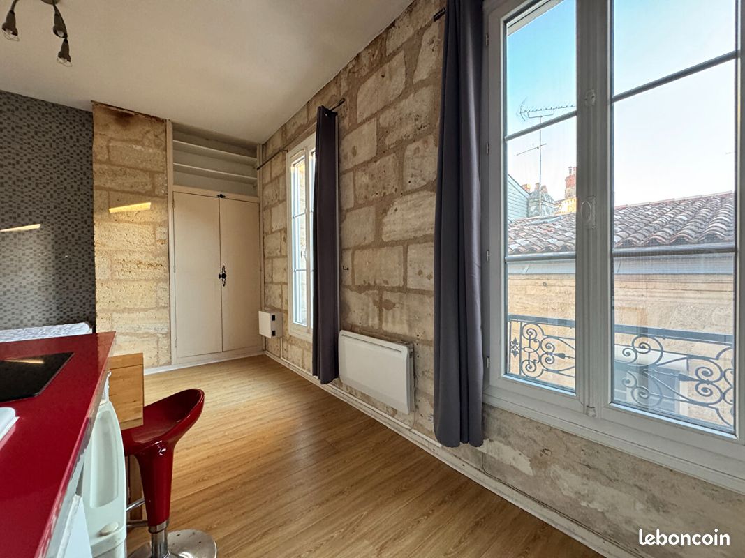 Appartement 1 pièce 20 m² · à Bordeaux · 20 m² · 572 €/mois