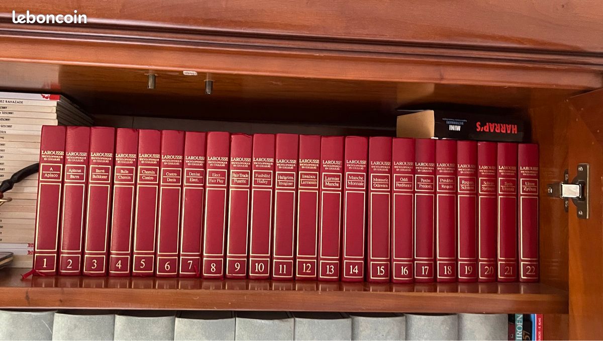 Dictionnaire LAROUSSE en 22 volumes (image 1)