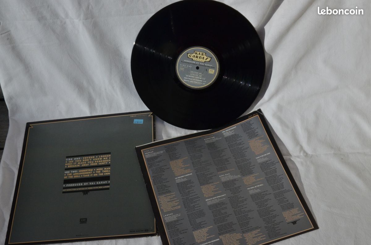 Vinyle 33t Kim Carnes voyeur (image 3)