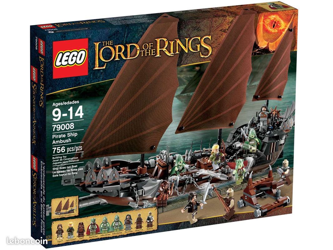 LEGO Le Seigneur des Anneaux – Pirate Ship Ambush 79008 – NEUF – Collector Rare (image 1)