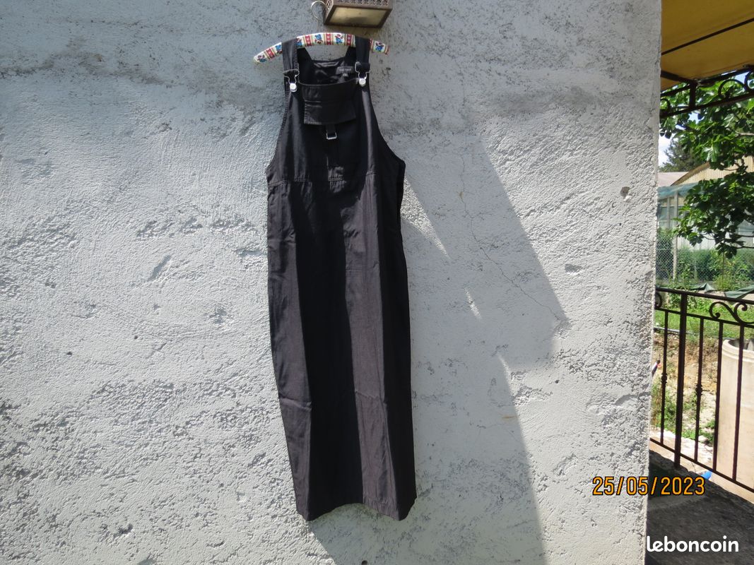 Robe_salopette noire Kiabi (42) (image 2)