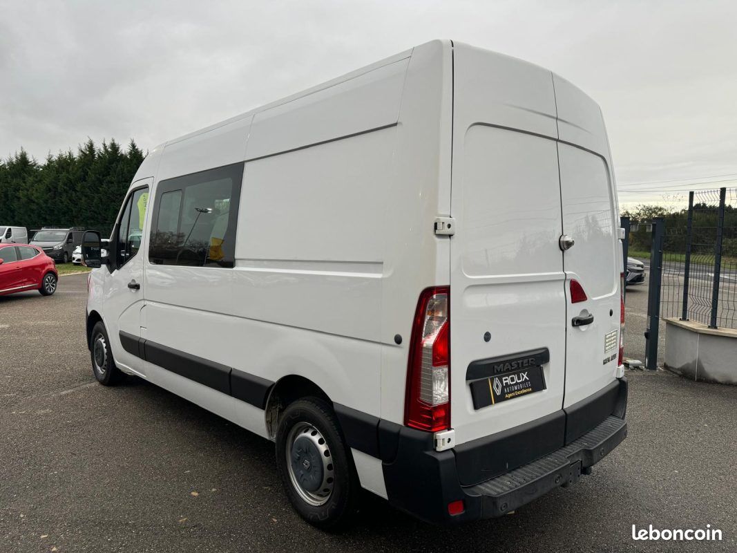 Renault master l2h2 dci 135 cabine approfondie 7 places / tva / prix ht 2020 (image 9)