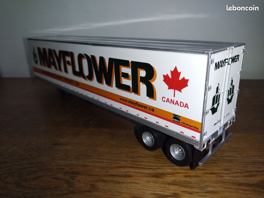 1/43 Ixo Altaya Semi Remorque Mayflower Canada truck trailer lkw remolque (image 2)