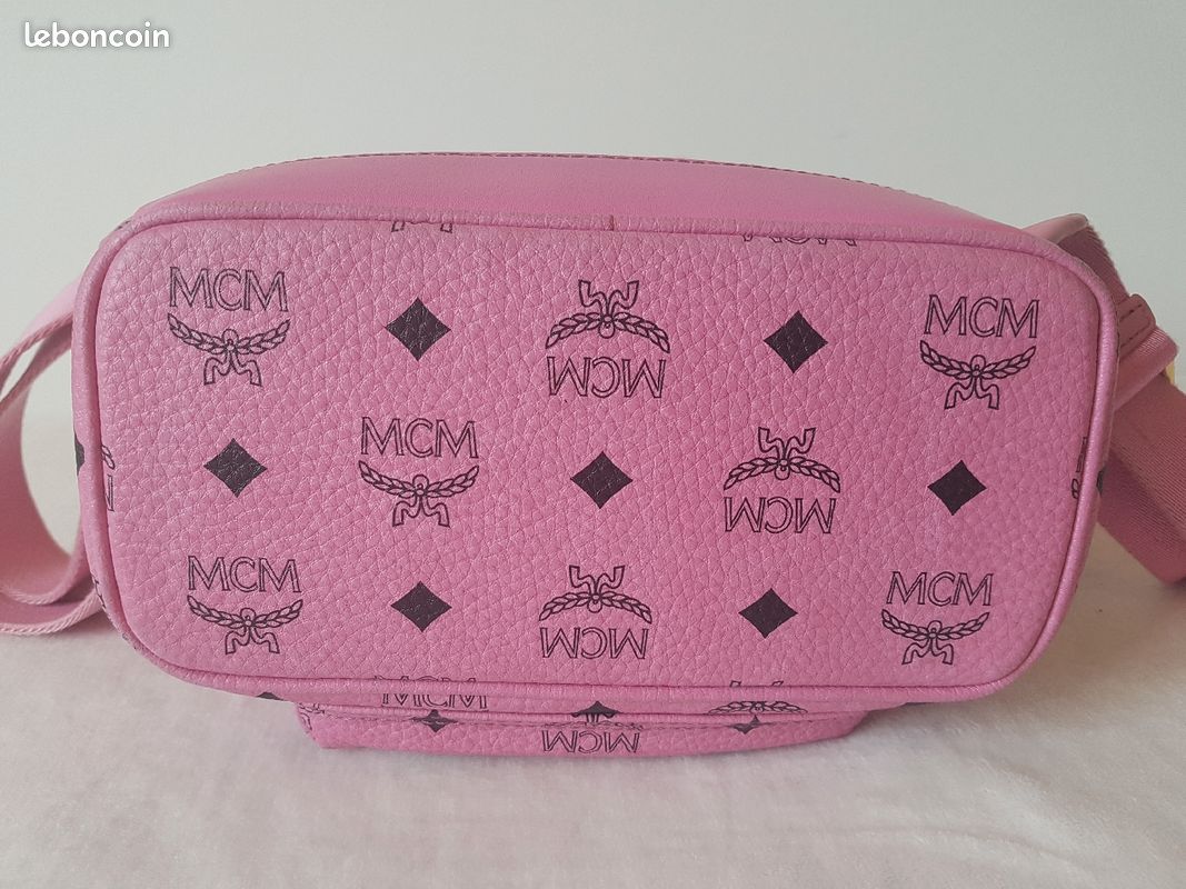 MCM Sac à dos Mini Rose (image 4)