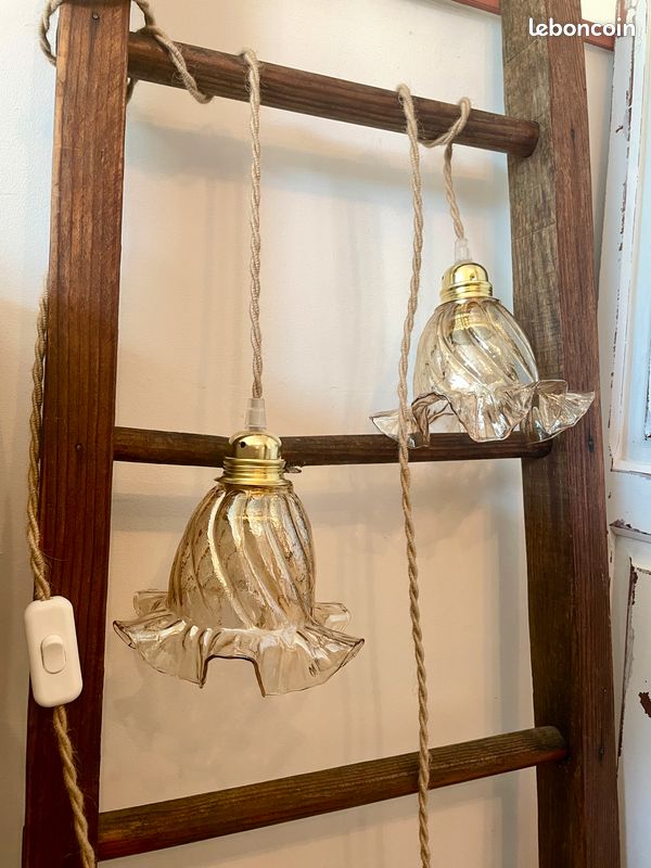 Paire de lampes à bougie en bronze des années 1990 En vente sur