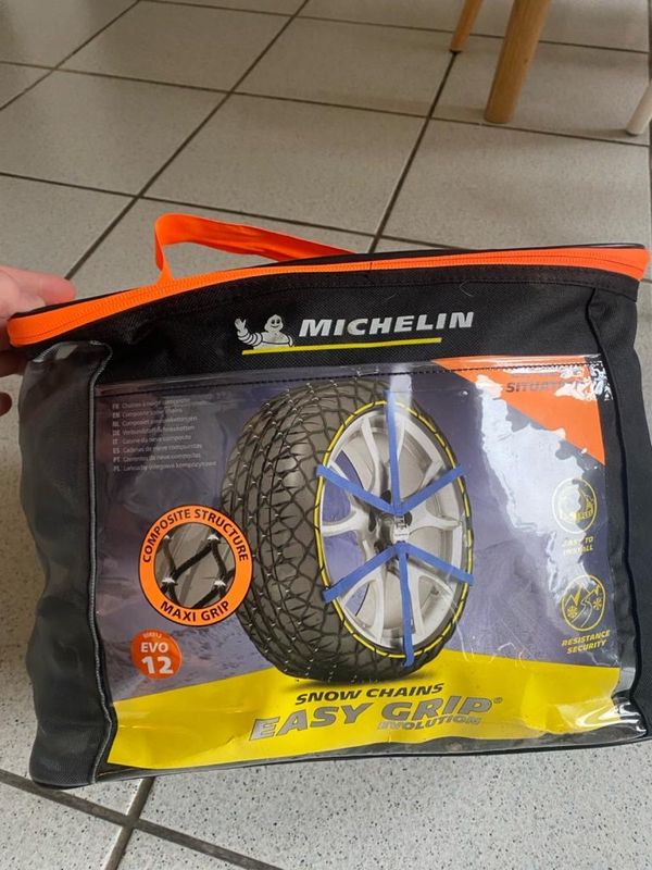 Michelin Easy Grip Evolution 12. Chaîne neige homologuée montagne -  Équipement auto