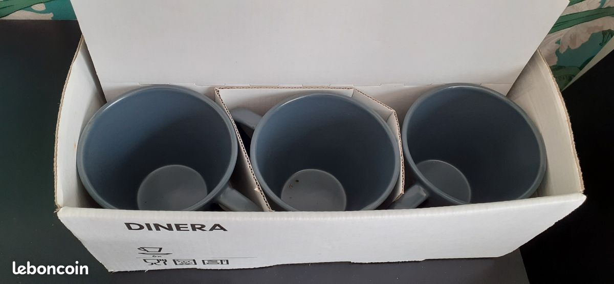 Lot De 6 Tasses à Café Choky + Sous-tasses - Multicolore - Neuf