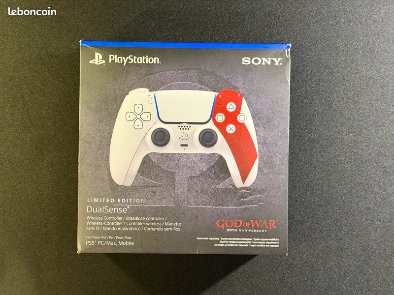 SONY Manette DualSense God Of War 20th Anniversary PS5 pas cher
