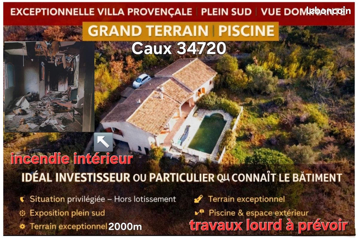 Bâtisse a rénové avec terrain de 2000 m2 constructible - Ventes ...